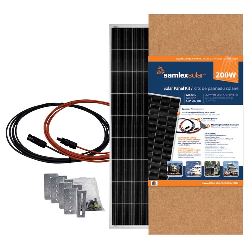 Samlex 200W Solar Panel Kit – SSP-200-KIT