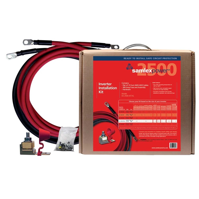 Samlex 2500W Inverter Install Kit – DC-2500-KIT-XL