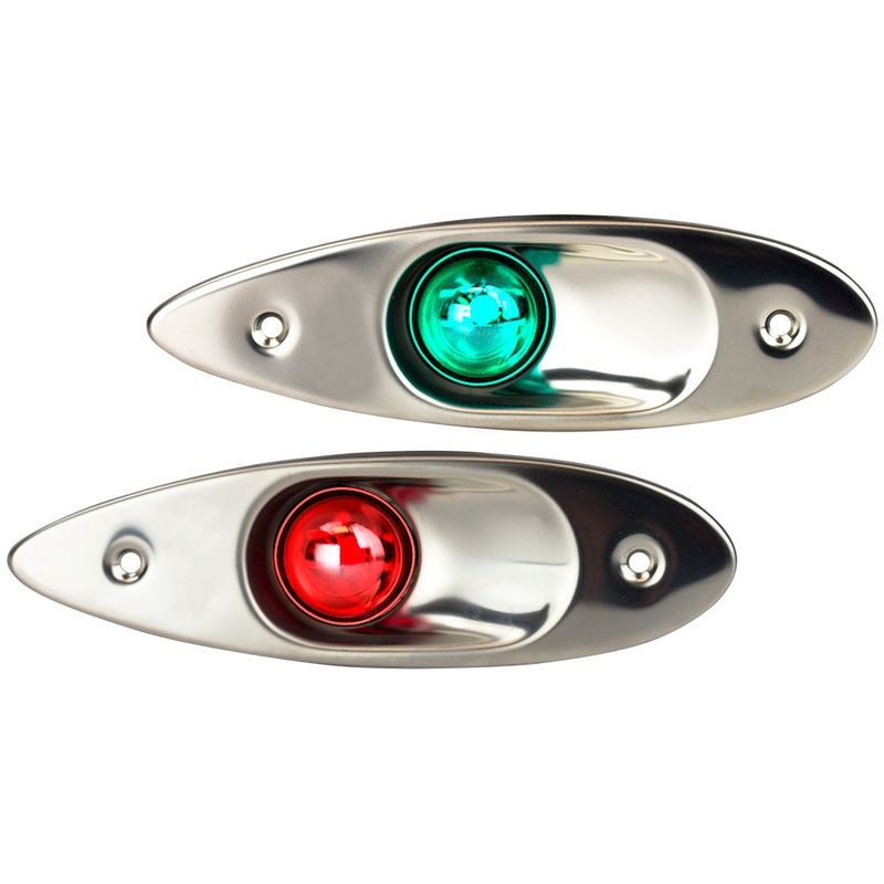Sea-Dog Stainless Steel Flush Mount Side Lights – 400180-1