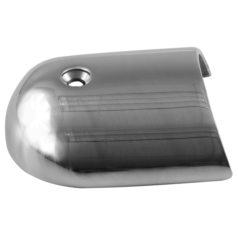 TACO Rub Rail End Cap – 1-7/8 – Stainless Steel – F16-0039