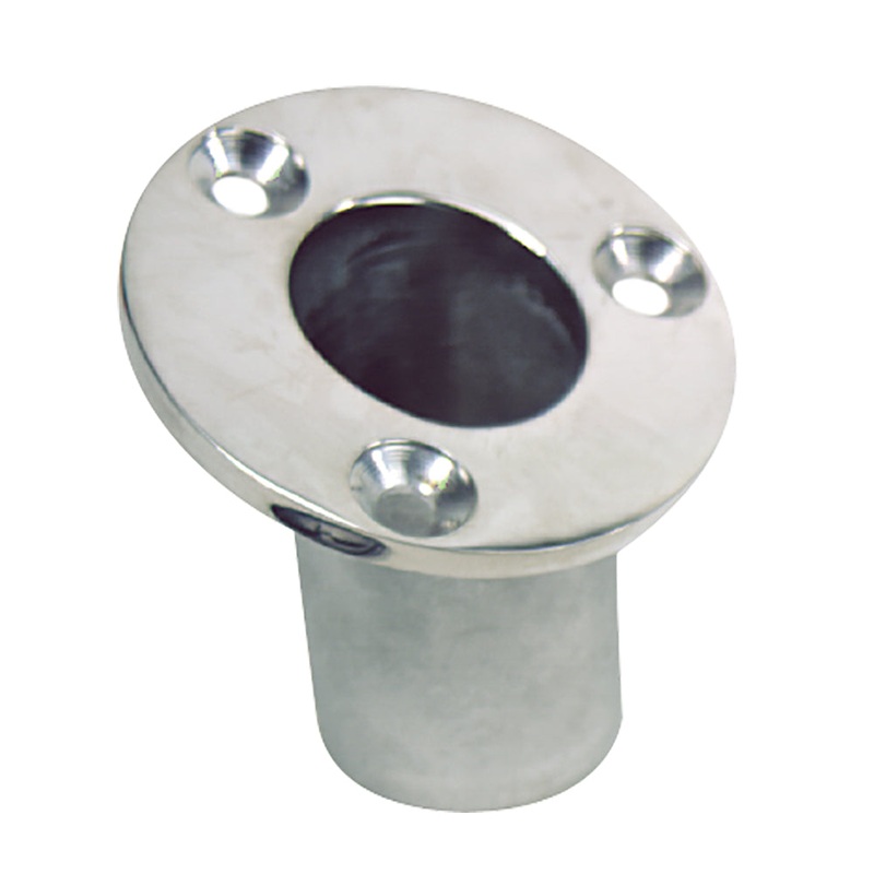 Whitecap Flush Mount Flag Pole Socket – Stainless Steel – 1-1/4 ID – 6170