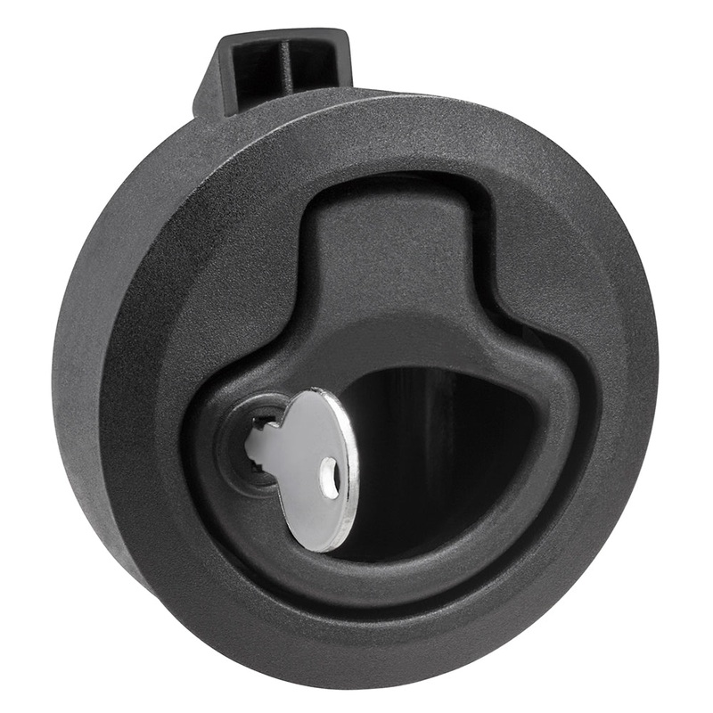 Whitecap Mini Ring Pull Nylon Locking Black – 3228BC
