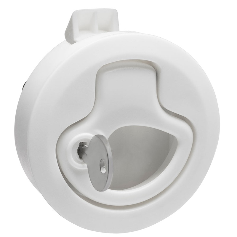 Whitecap Mini Ring Pull Nylon Locking White – 3228WC