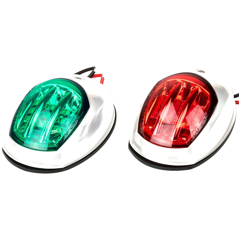 Sea-Dog White LED Navigation Lights – Port & Starboard – 400071-1