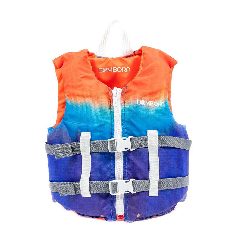 Bombora Youth Life Vest (50-90 lbs) – Sunrise – BVT-SNR-Y