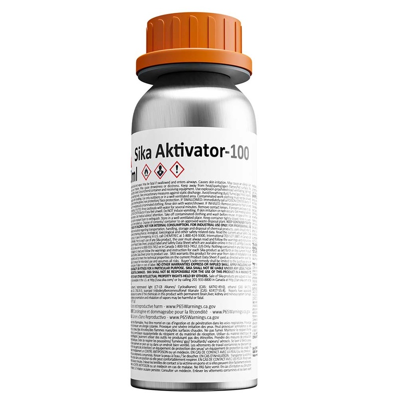 Sika Aktivator-100 Clear 250ml Bottle – 91283