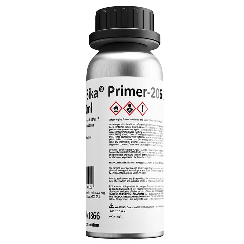 Sika Primer-206 G+P Black 250ml Bottle – 91572