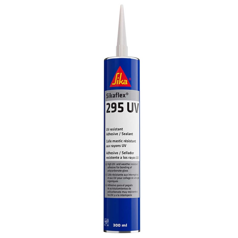 Sika Sikaflex 295 UV – Black – 10oz Tube w/Nozzle – 778