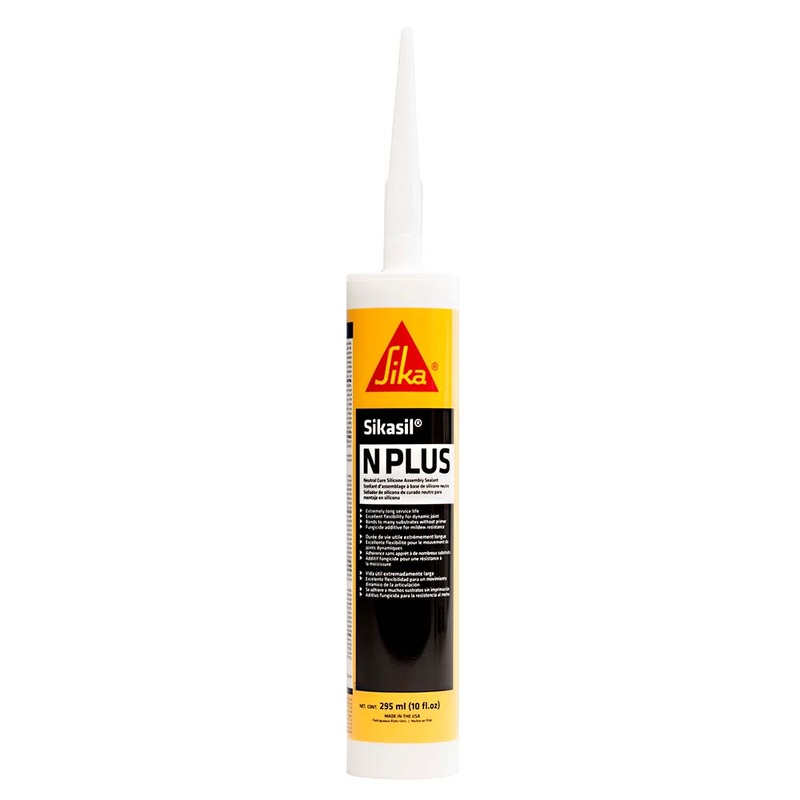 Sika Sikasil-N Plus White 10oz w/Nozzle – 432029