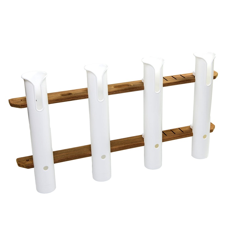 Whitecap Teak 4-Rod Tournament Storage Pack – 63450
