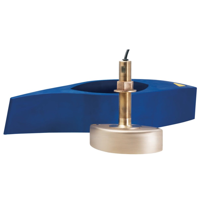 Airmar B285HW Bronze 1kW Wide Beam Chirp Thru-Hull Transducer – Requires Mix and Match Cable – B285C-HW-MM