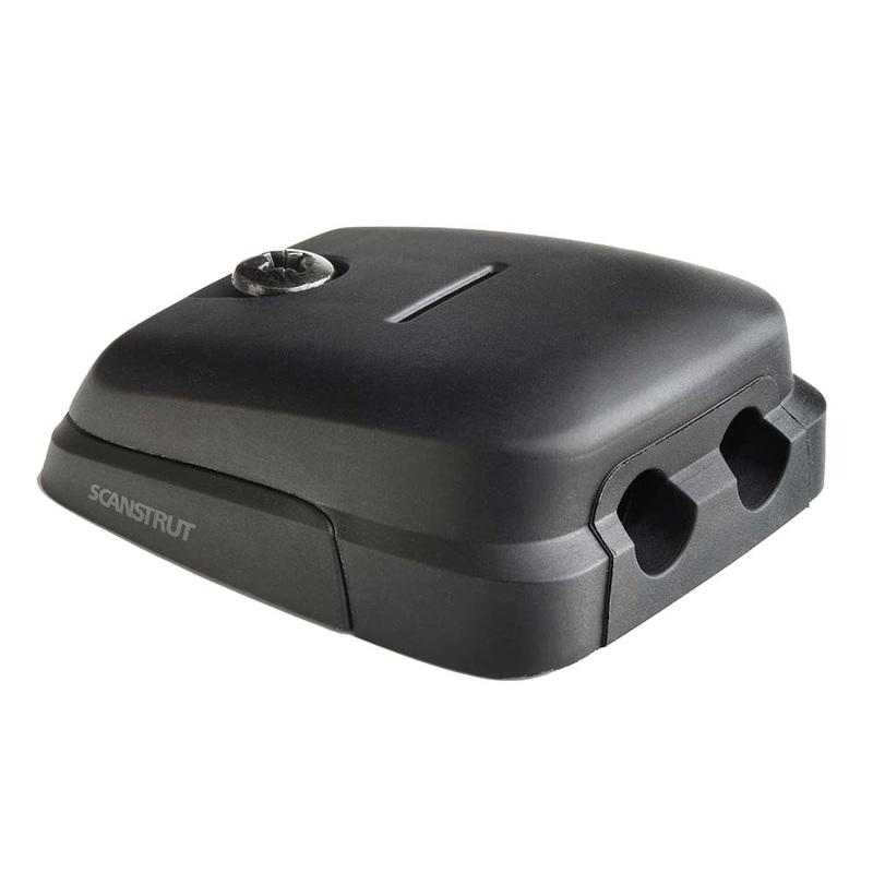 Scanstrut Horizontal Double Cable Seal – Black – DS-HD6-BLK
