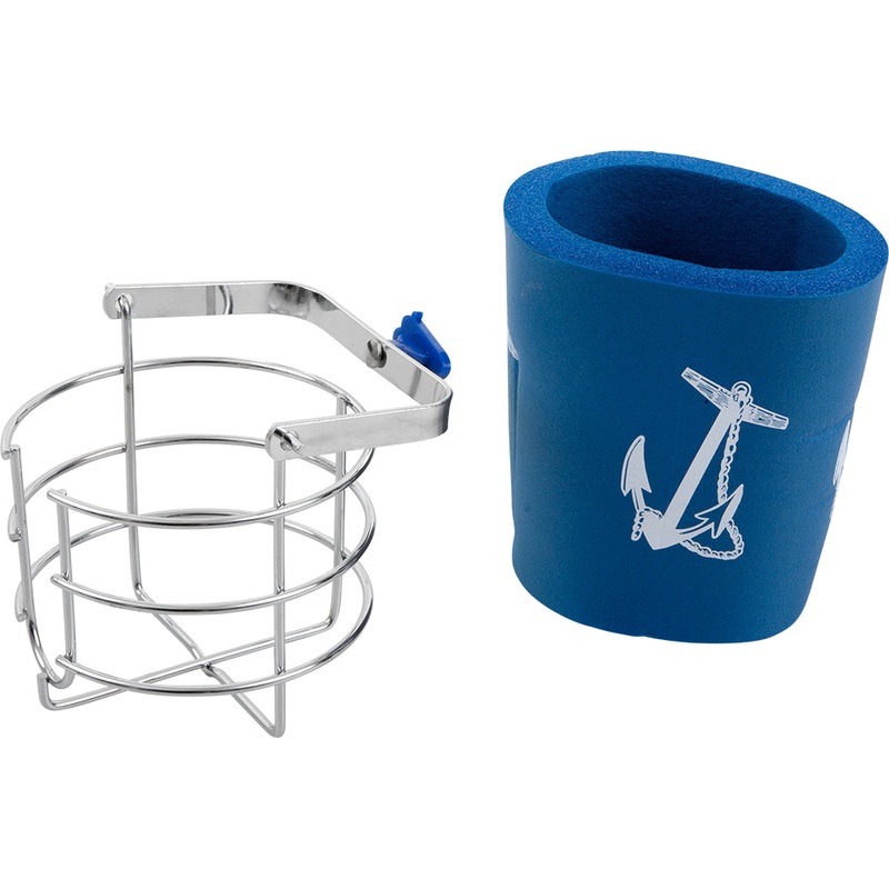 Sea-Dog Chrome Brass Swivel Beverage Holder – 588130-3