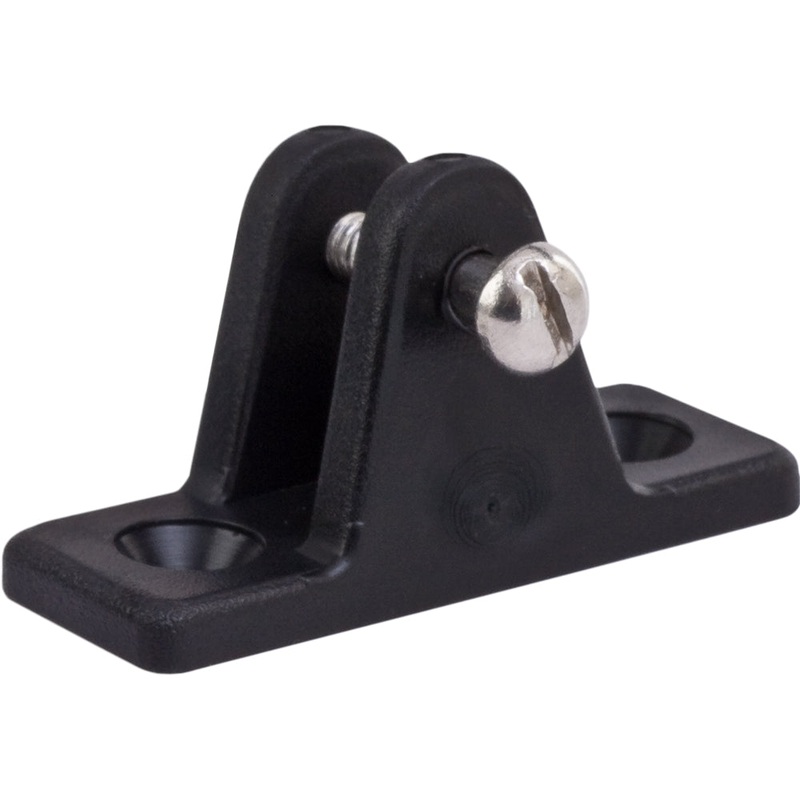 Sea-Dog Nylon Angled Deck Hinge – Black – 273230-1