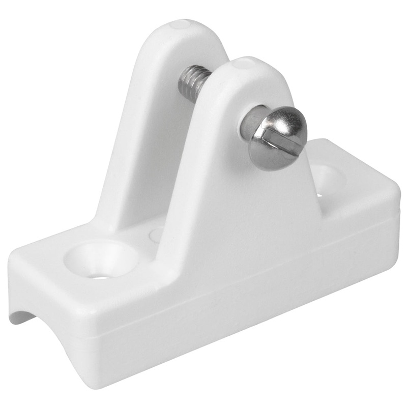 Sea-Dog Nylon Concave Deck Hinge – White – 273241-1