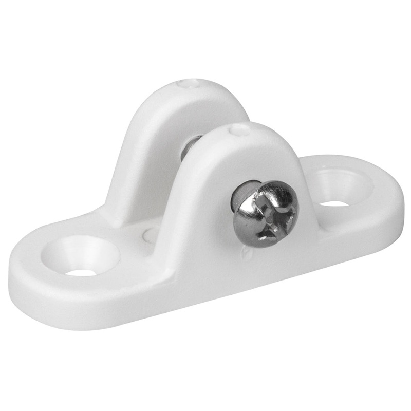 Sea-Dog Nylon Small Deck Hinge – White – 273206-1