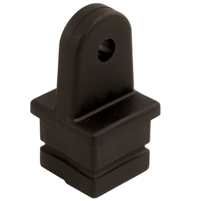 Sea-Dog Nylon Square Tube Top Insert – Black – 1 – 273580-1