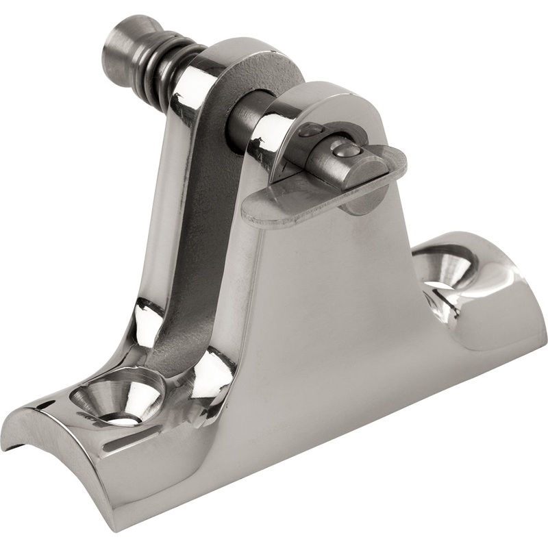 Sea-Dog Stainless Steel 90 Concave Base Deck Hinge – Removable Pin – 270245-1