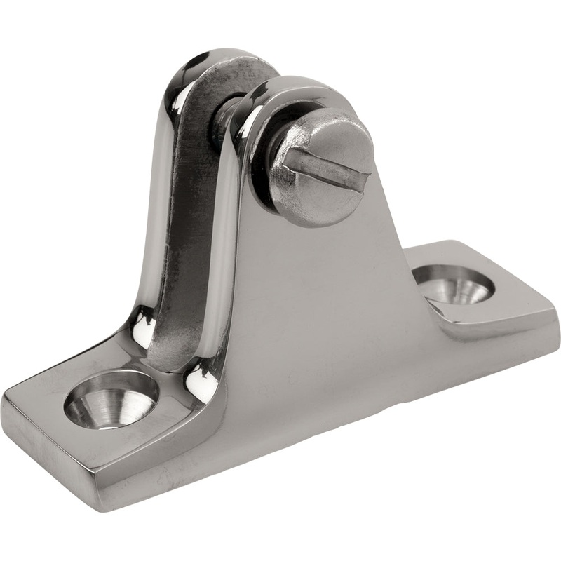 Sea-Dog Stainless Steel Angle Base Deck Hinge – 270230-1