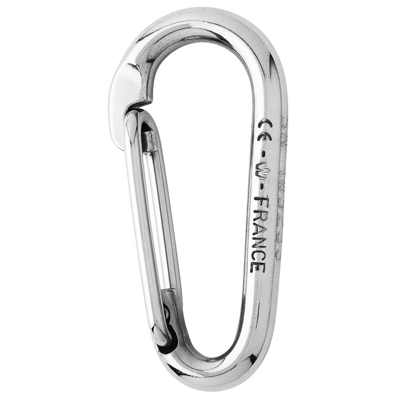 Wichard Symmetric Carbine Hook Without Eye – Length 60mm – 1/4 – 2333