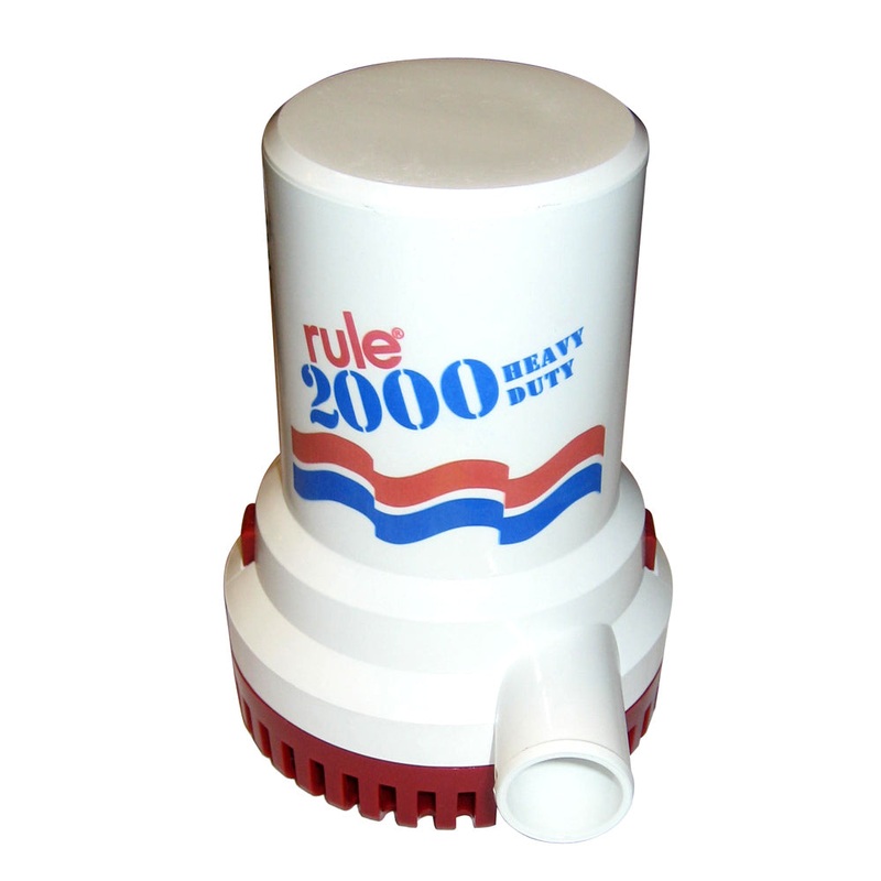 Rule 2000 G.P.H. Non-Automatic Bilge Pump – 24V – 12