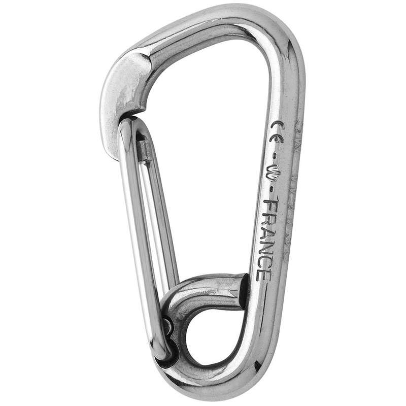 Wichard Asymmetric Carbine Hook – Length 60mm – 1/4 – 2323
