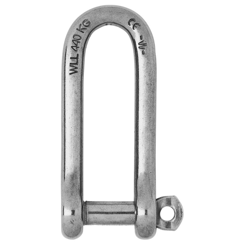 Wichard Captive Pin Long D Shackle – Diameter 10mm – 13/32 – 1415