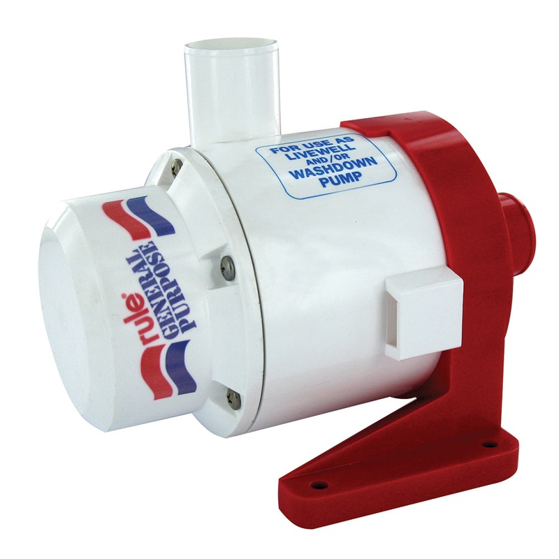 Rule 3700 GPH General Purpose End Suction Centrifugal Pump – 24V – 18A