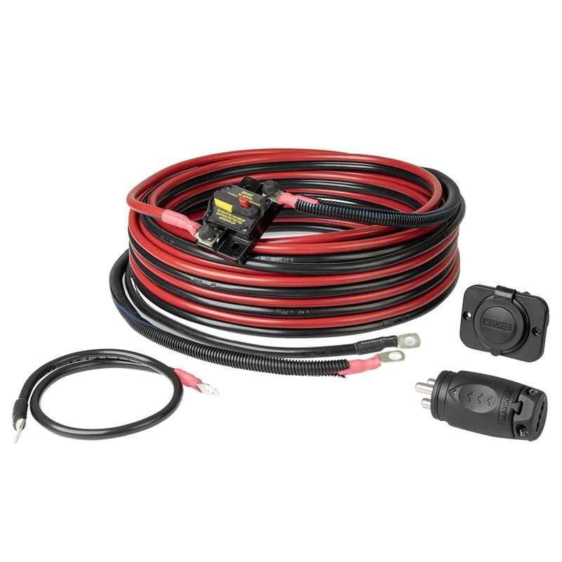 Marinco 24V Trolling Motor Wiring Kit w/70A Plug & Receptacle – 24VWKS3