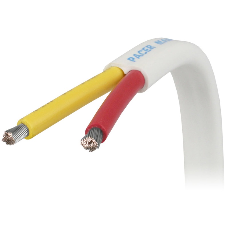 Pacer 6/2 AWG Safety Duplex Cable – Red/Yellow – Sold By The Foot – W6/2RYW-FT