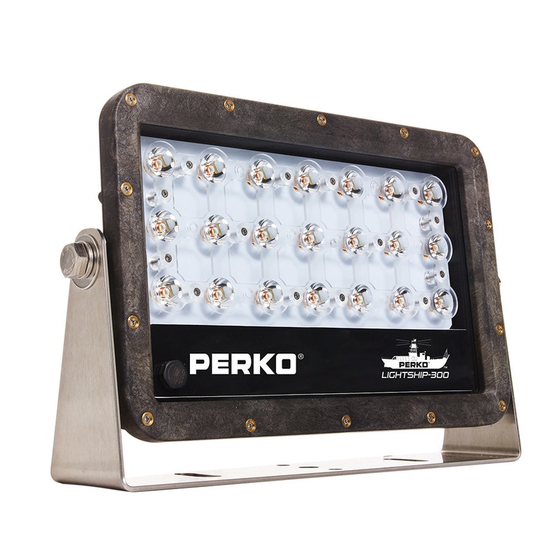 Perko Lightship 100 LED High Performance Floodlight – 12/24V – Black