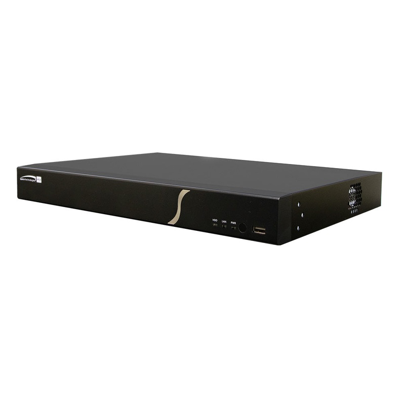 Speco 6 Channel Hybrid Digital Video Recorder – 4 Configurable Hybrid Channels + 2 IP Channels – H6HRLN2TB