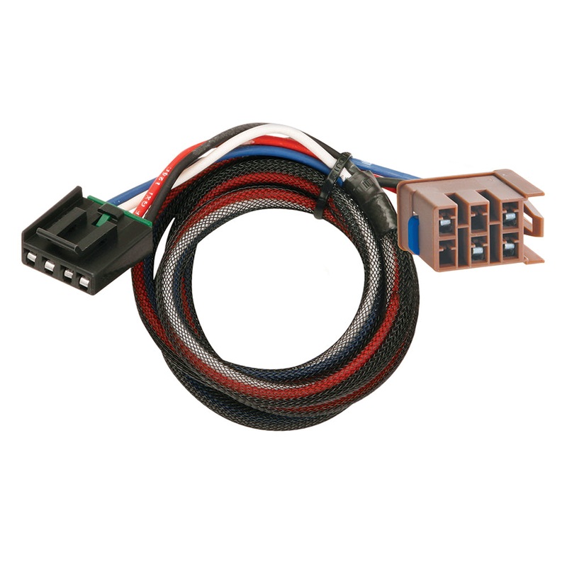 Tekonsha Brake Control Wiring – 2-Plug – Fits GM