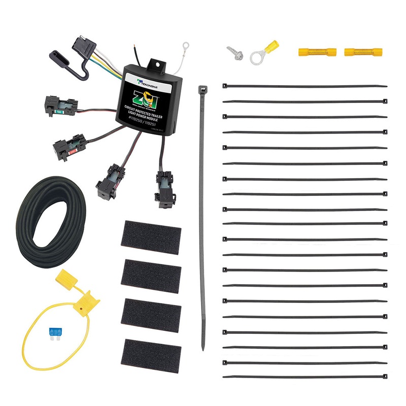 Tekonsha ZCI Zero Contact Interface Universal ModuLite & Installation Kit – 119251