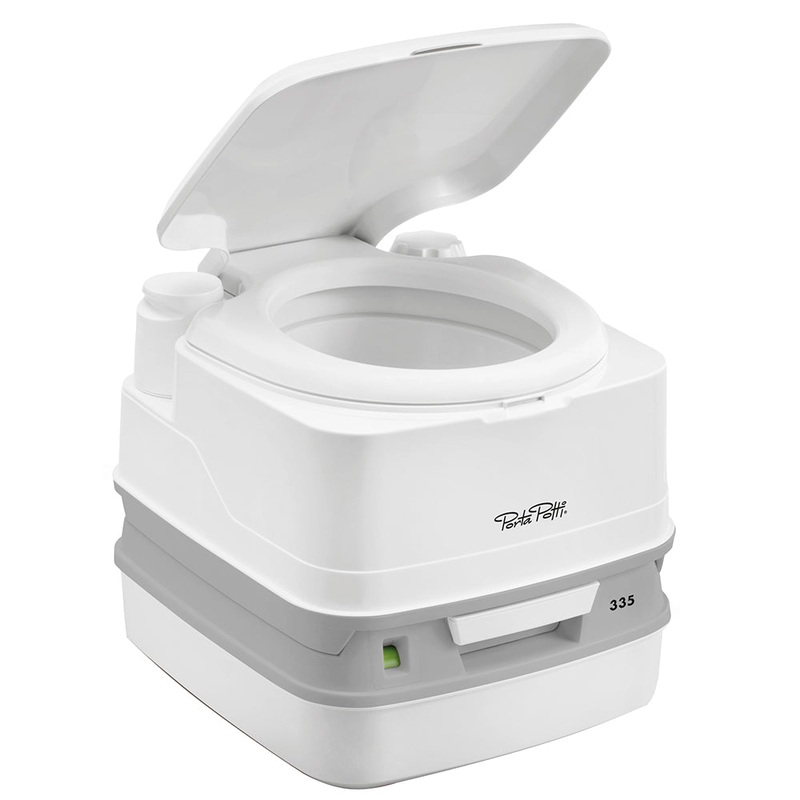 Thetford Porta Potti 335 Marine Toilet w/Hold Down Kit – 92828