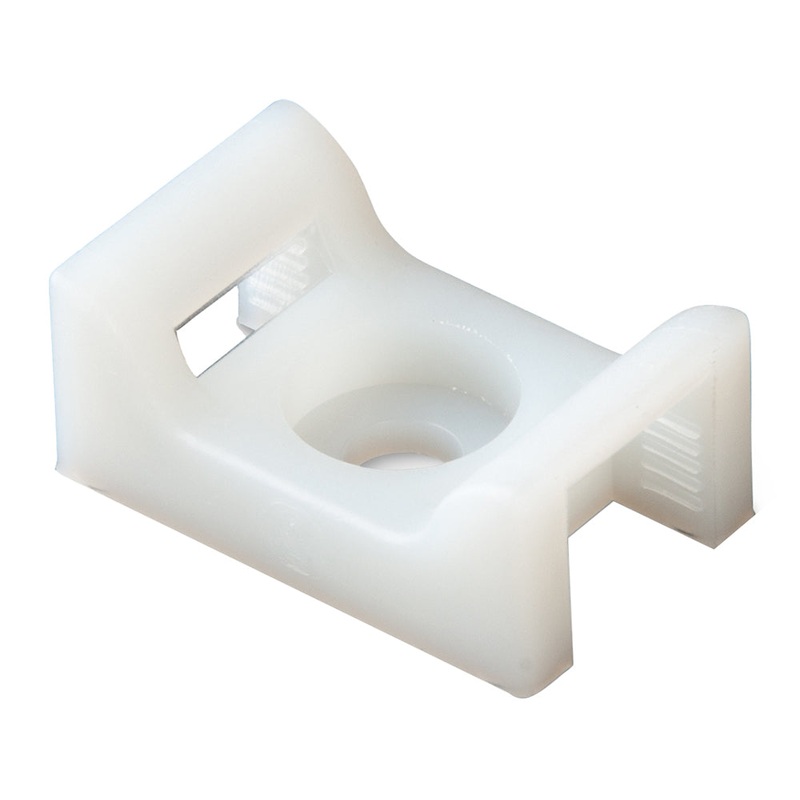Ancor Cable Tie Mount – Natural – #10 Screw – 25-Piece – 199262