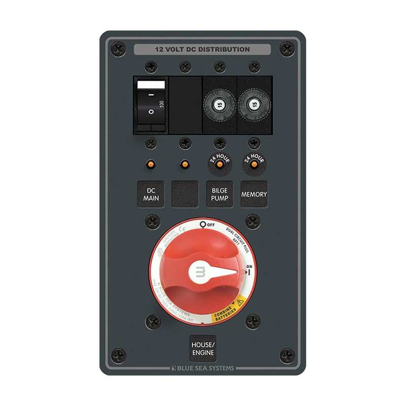 Blue Sea 8686 Dual-Battery m-Series, Dual Circuit Plus – 8686