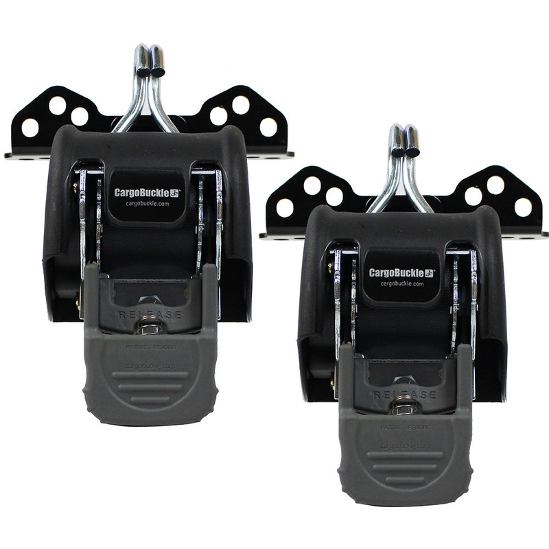 CargoBuckle Universal Ladder Rack Tie-Down System – 2 Retractable Tie-Down – 1 Pair – F153180