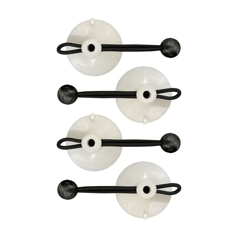 Carver Suction Cup Tie Downs – 4-Pack – 61003