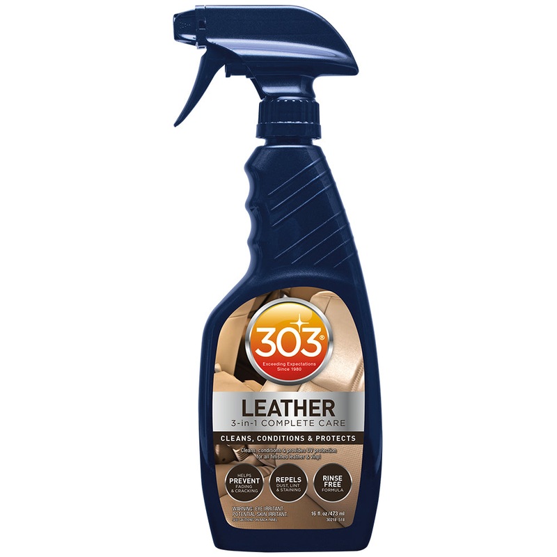 303 Automotive Leather 3-In-1 Complete Care – 16oz – 30218