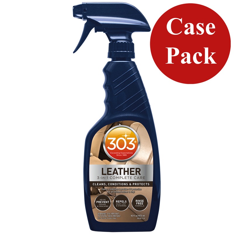 303 Automotive Leather 3-In-1 Complete Care – 16oz *Case of 6* – 30218CASE