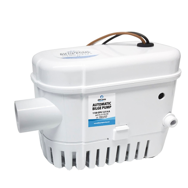 Albin Pump Automatic Bilge Pump 1100 GPH – 12V – 01-04-018