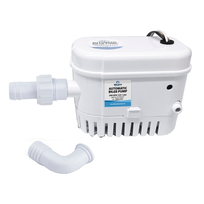 Albin Pump Automatic Bilge Pump 500 GPH – 12V – 01-04-015