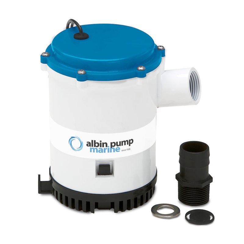 Albin Pump Bilge Pump Heavy Duty 1750 GPH – 24V – 01-03-012