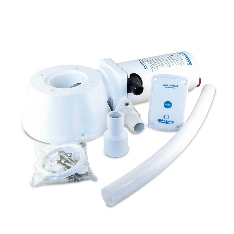 Albin Pump Marine Standard Electric Toilet Conversion Kit – 12V – 07-66-019