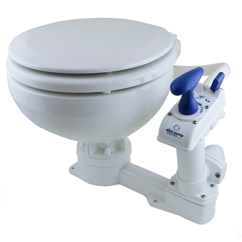 Albin Pump Marine Toilet Manual Comfort – 07-01-002