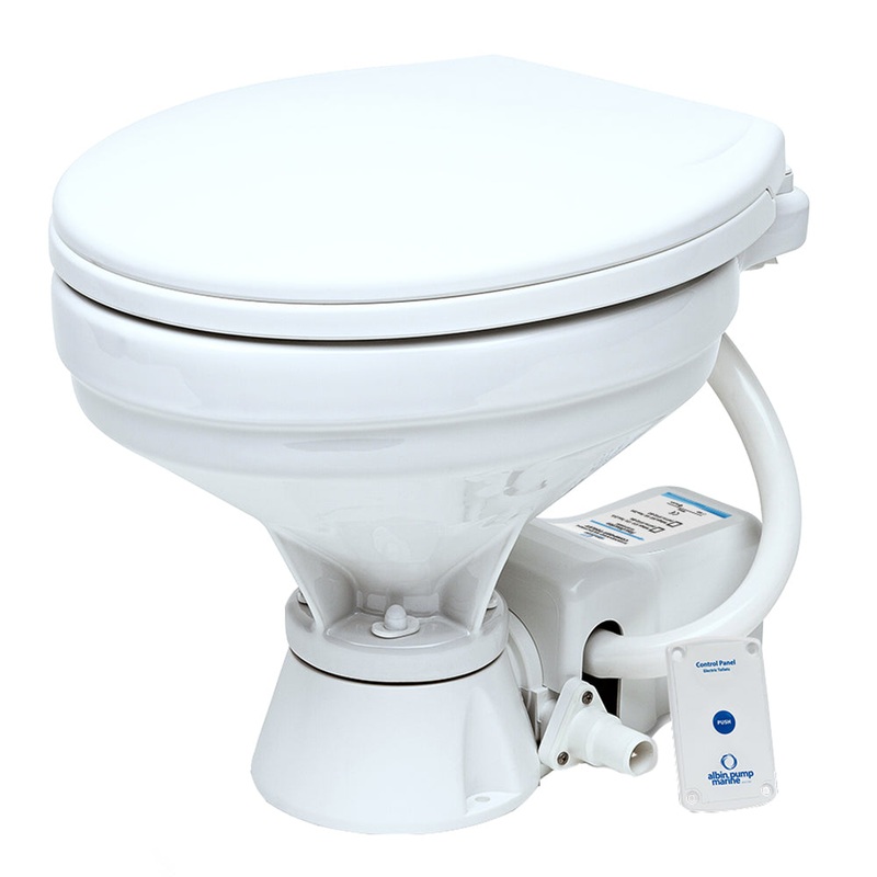 Albin Pump Marine Toilet Standard Electric EVO Comfort – 24V – 07-02-007