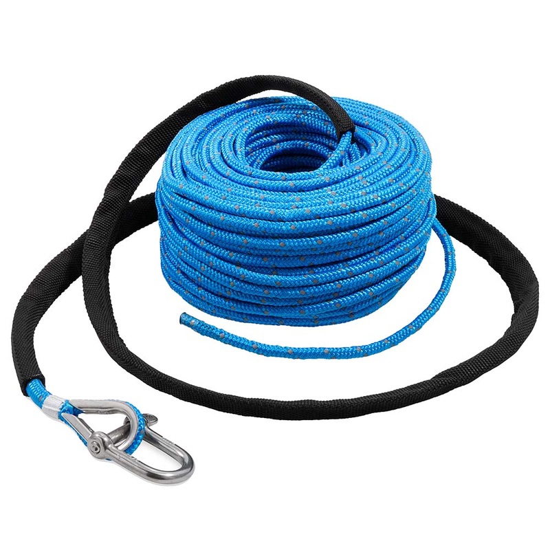 TRAC Anchor Rope 5mm x 100′ Stainless Steel Shackle – 69080
