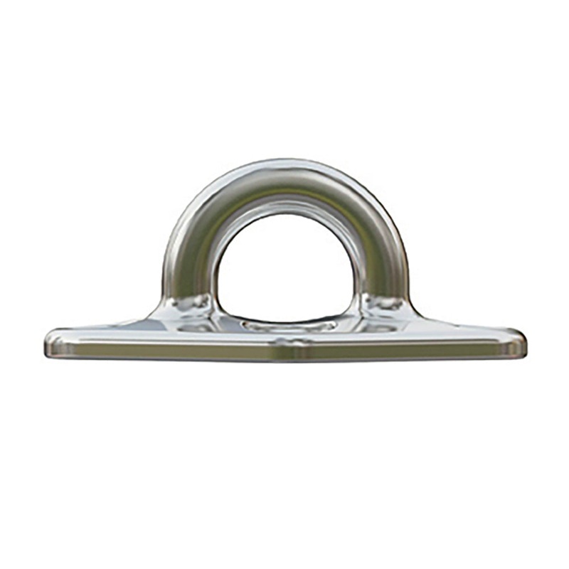 Wichard Diamond Pad Eye – Round – 79mm Length (3-7/64) – M6 Screw – 6645