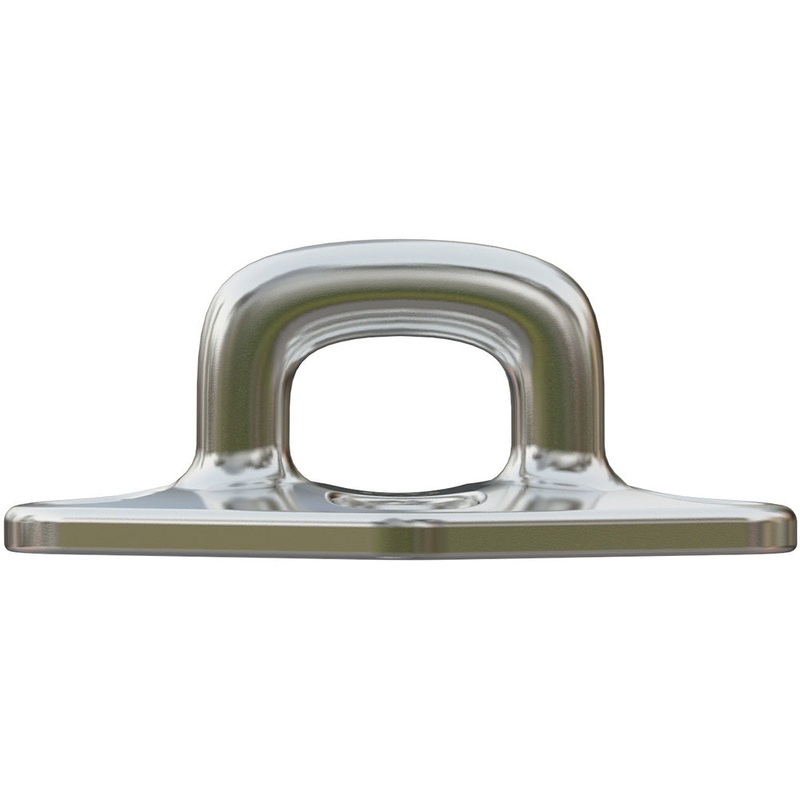 Wichard Diamond Pad Eye – Square – 79mm Length (3-7/64) – M6 Screw – 6655
